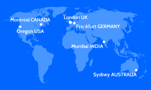 global website monitoring locations