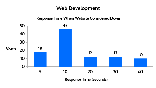 web development website down or slow results